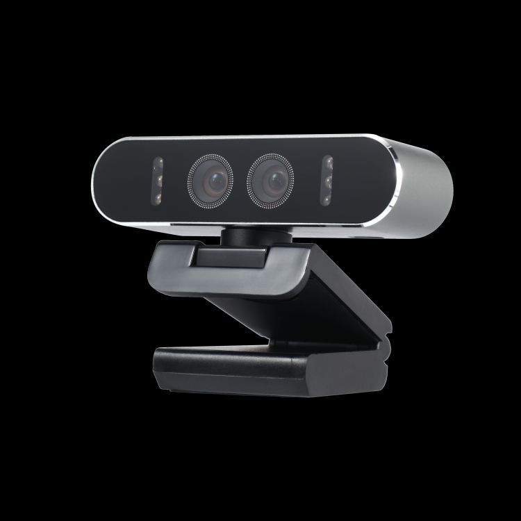 台面式近红外活体检测双目usb摄像头 可悬挂电脑显示器上