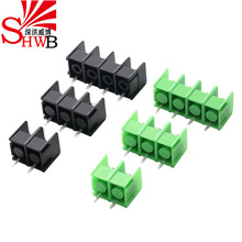 KF7.62-2/3/4P位接线端子PCB端子接插件间距7.62mm绿色和黑色