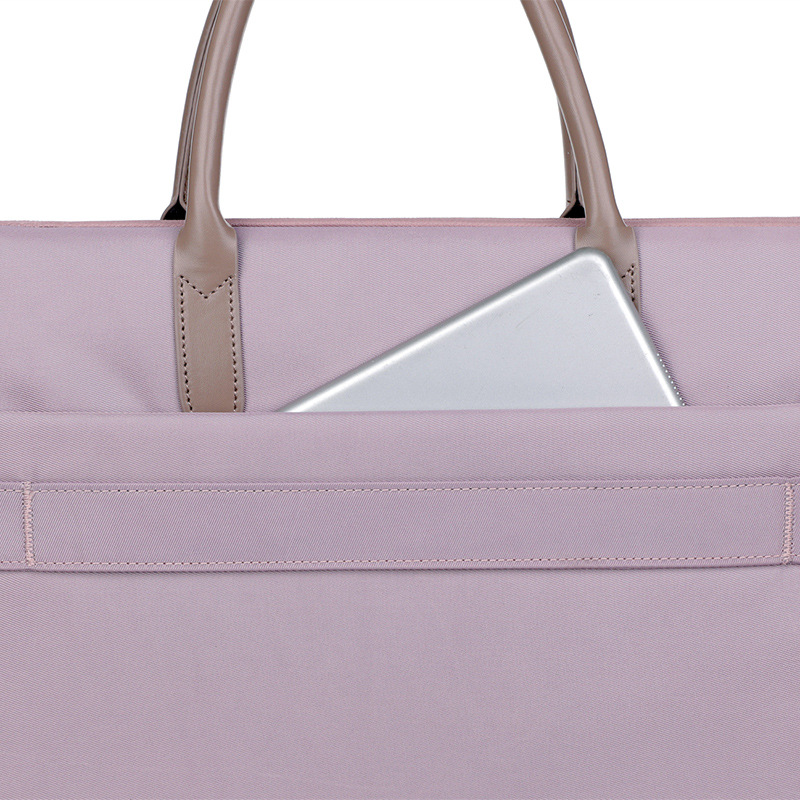 Wholesale Women's Portable Official Document Bag Female Apple Lenovo Pu Laptop Bag Printed Logo