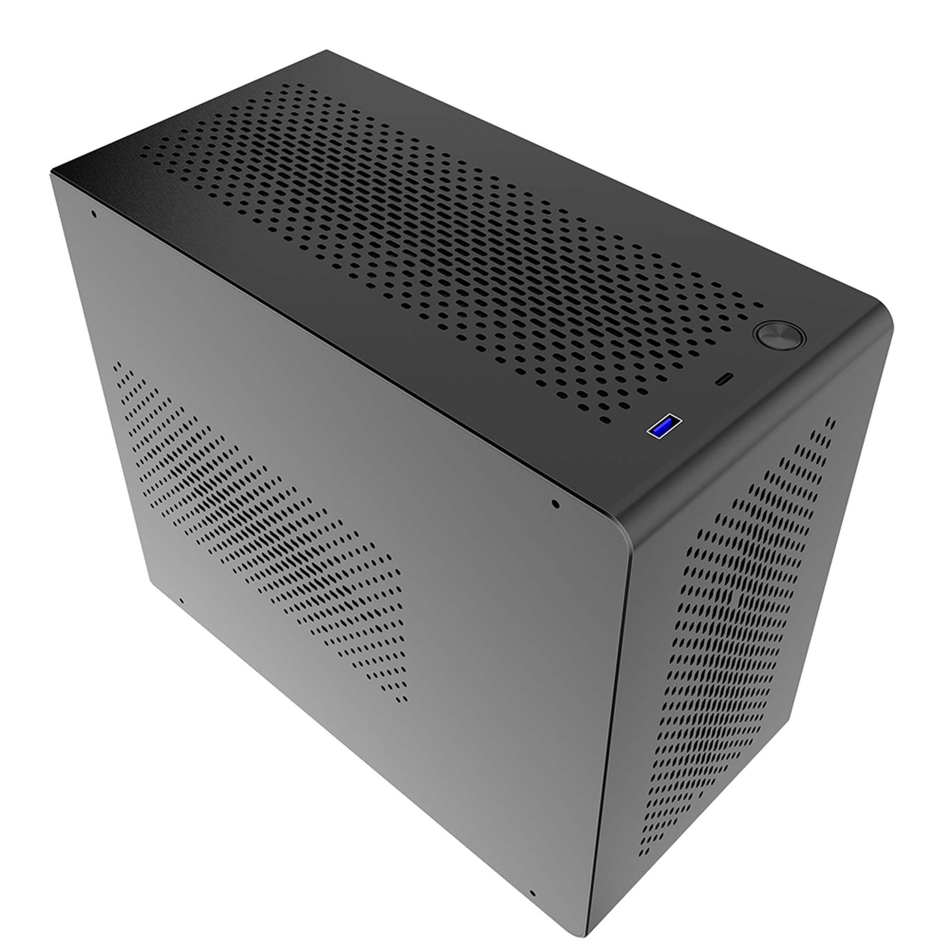 全铝机箱miniitx 风冷电脑主机箱usb3.0 type c 工厂直销