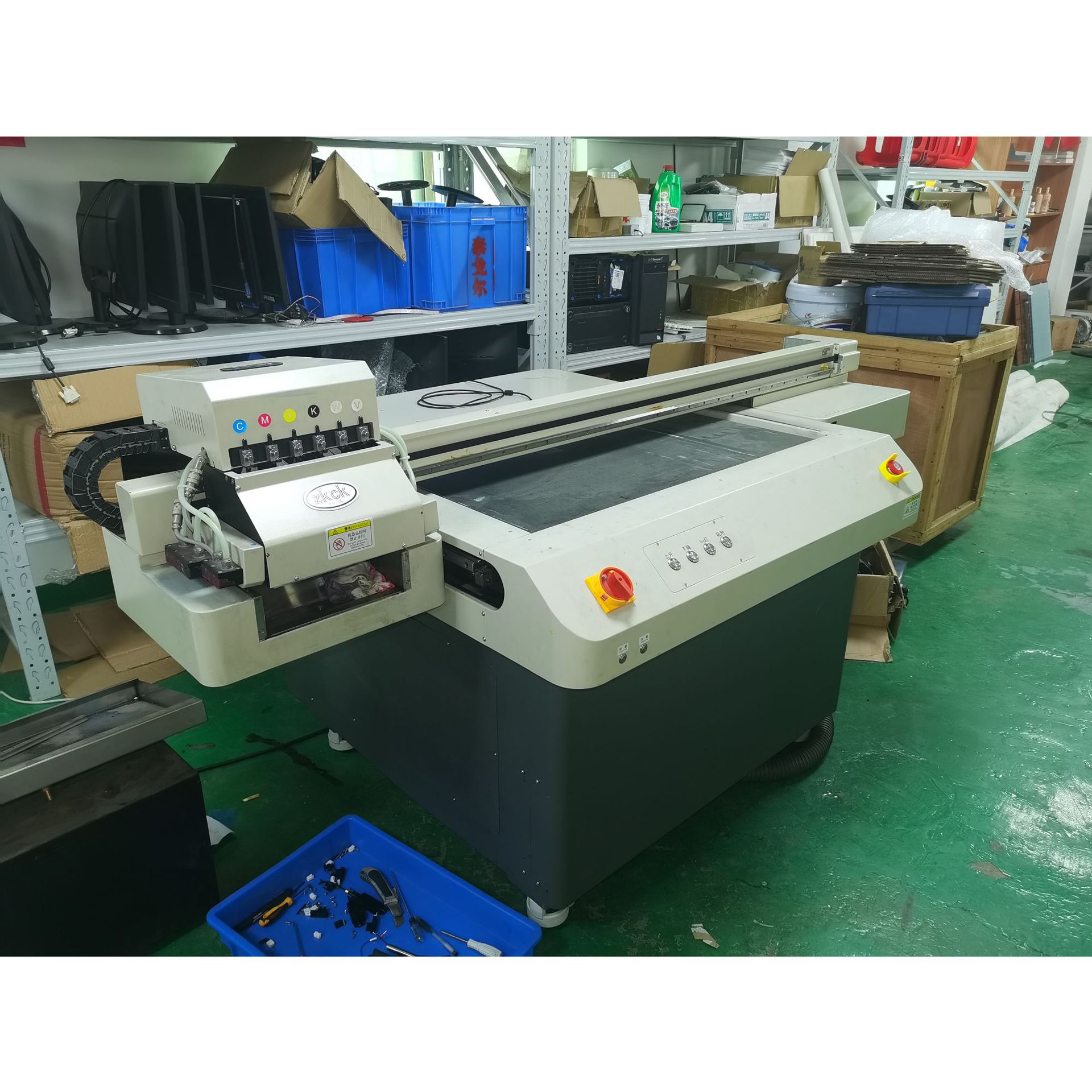 二手转让2513理光uv平板打印机玻璃喷绘迈创汉拓鼎力理光g5印刷机