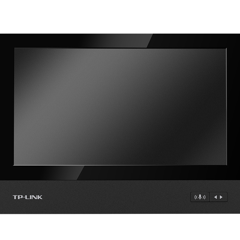 tplink无线可视主机桌面摆放7英寸高清挂壁显示屏可连4路摄像头家