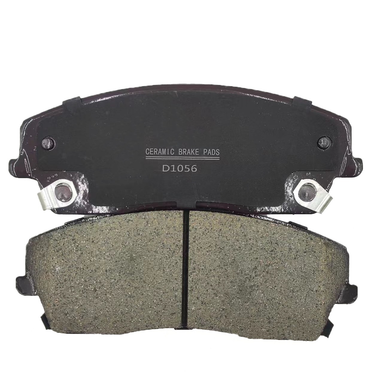 源头厂家批发 全车系陶瓷半金属静音无粉尘刹车片 刹车蹄d1056
