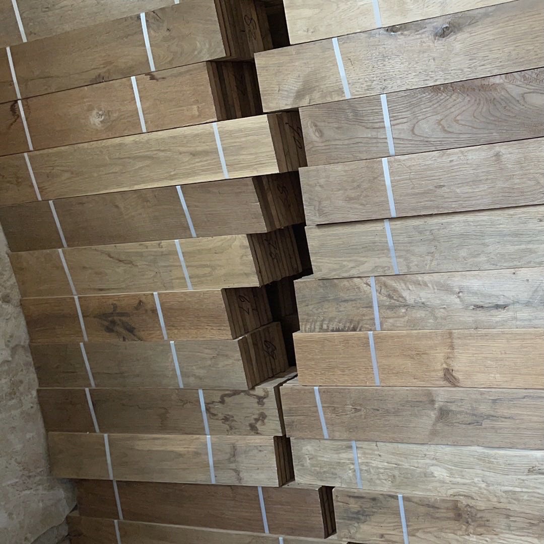 老榆木实木地板风化地板复古无醛旧木板餐厅茶馆民宿装饰实木板