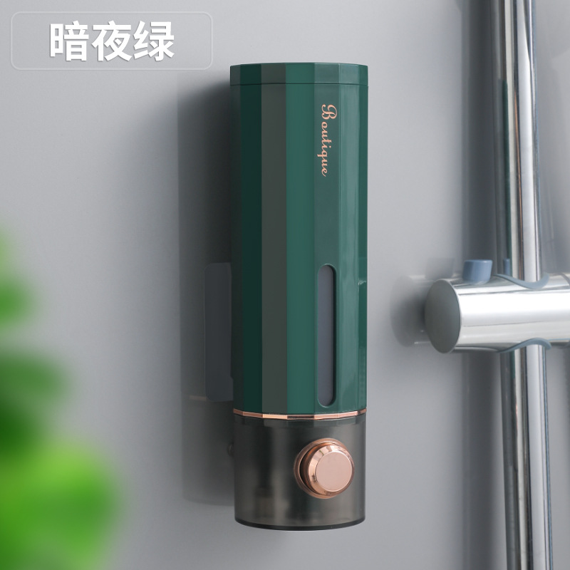 Soap Dispenser Punch-Free Household Bathroom Wall-Mounted Hand Sanitizer Press Hotel Hotel Shampoo Shower Gel Box