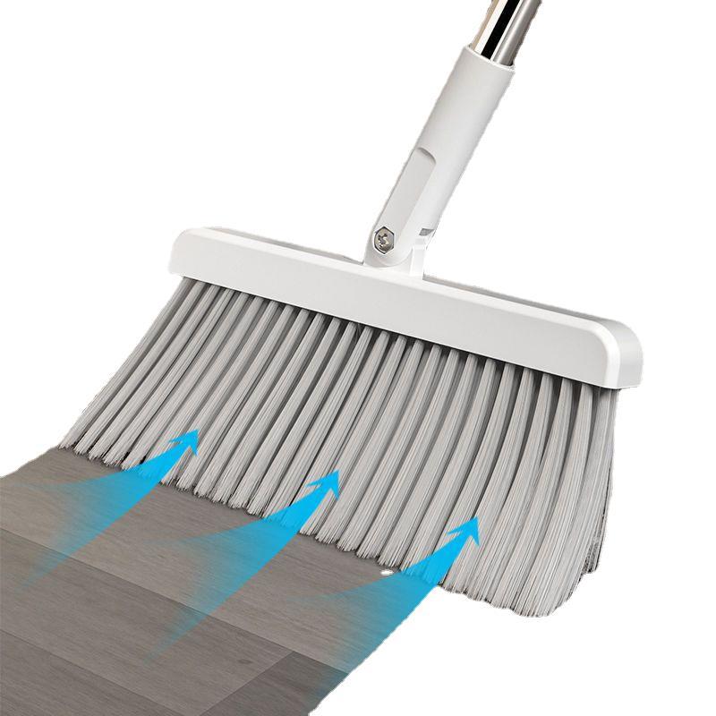 Folding Broom Dustpan Set Household Magic Broom Internet Celebrity Sweeping Gadget Non-Viscous Mane Folding Broom