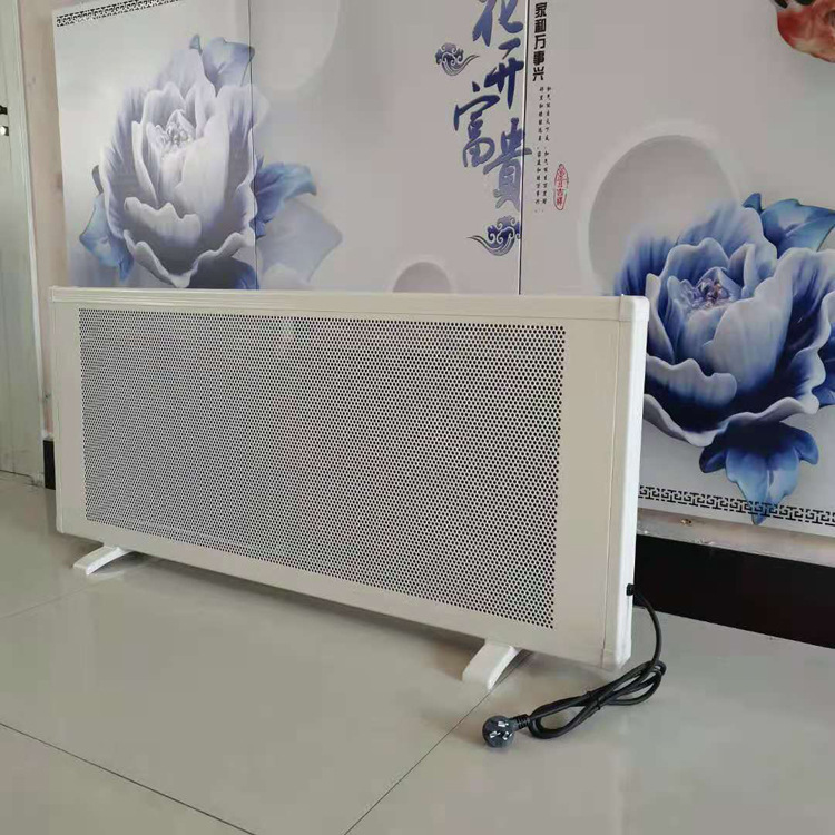 临沂取暖器工厂千惠热力 碳晶电暖器手机远程学校煤改电暖器
