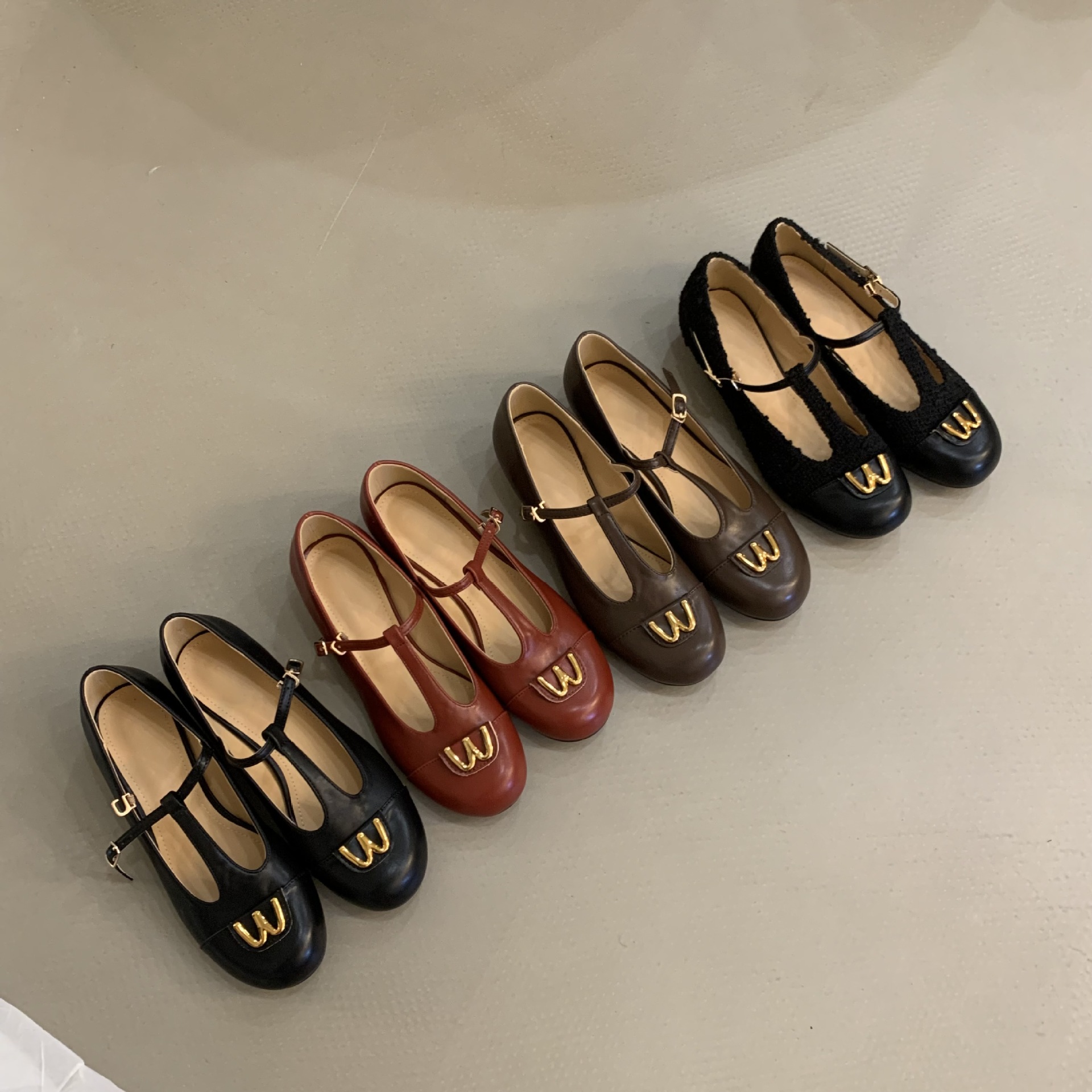 晚晚风温柔玛丽珍鞋女2024春季新款法式中古vintage女鞋