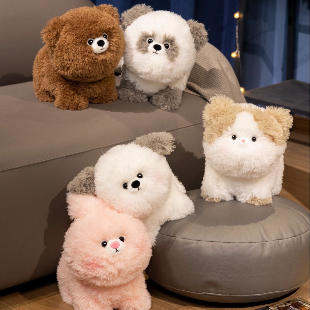 绵绵系列毛绒玩具儿童安抚熊猫玩偶婚庆抛洒粉兔公仔地推礼品批发