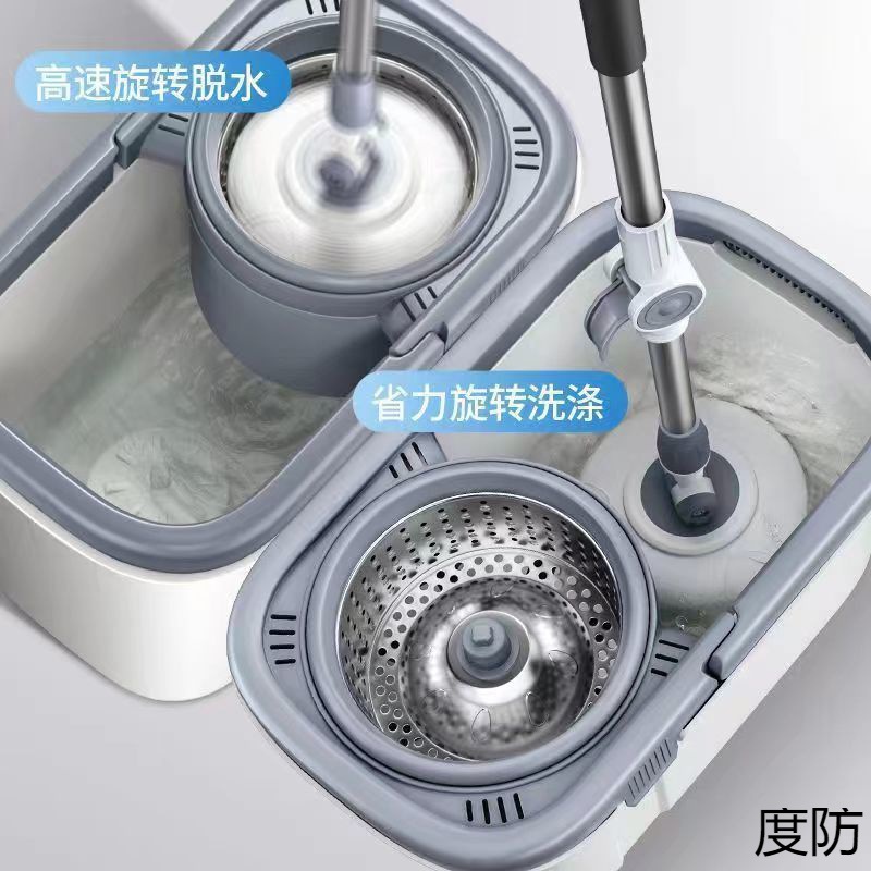 旋转拖把免手洗新款家用一拖净平板吸水拖懒人拖布拖地神器-阿里巴巴