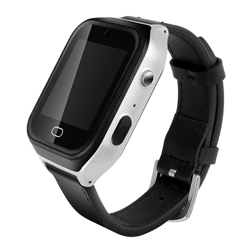 老人4gps语音电话智能手表血压测量定位手环全网通心率血压定位器