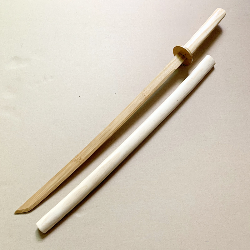 剑道日本武士居合道剑术武术练习训练对练表演道具带鞘木刀竹刀