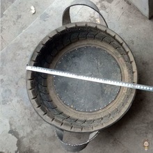 灰槽子 建筑自产自销特厚轮胎橡胶皮盆建筑用灰盆灰桶养殖槽维修