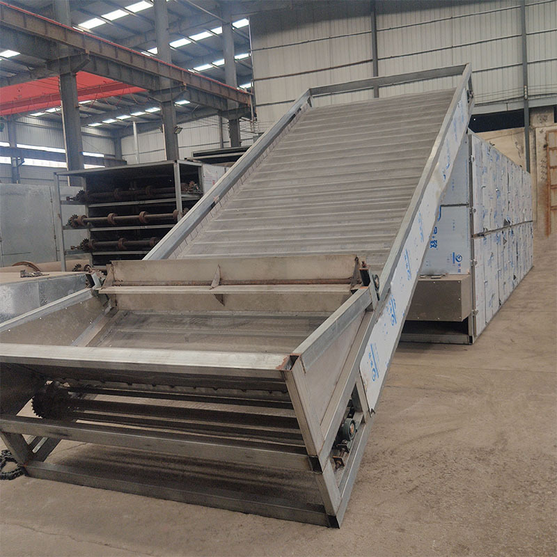 小型辣椒热泵烘干机空气能脱水辣椒干燥机大型网带烘干机设备