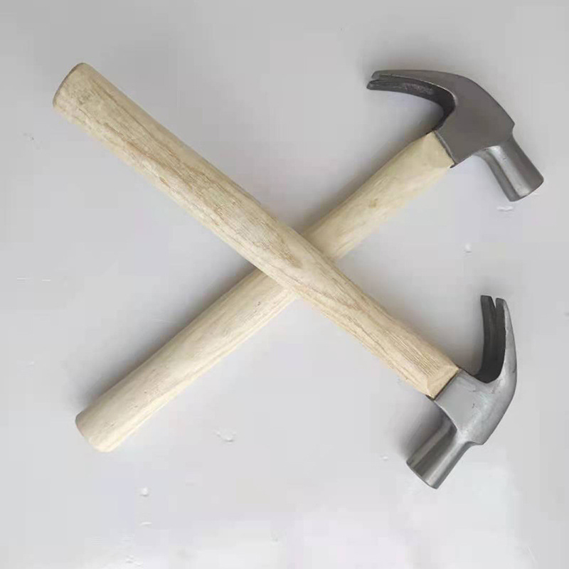 直顶木柄羊角锤 厂家批发英式羊角锤多型号工程家用羊角锤