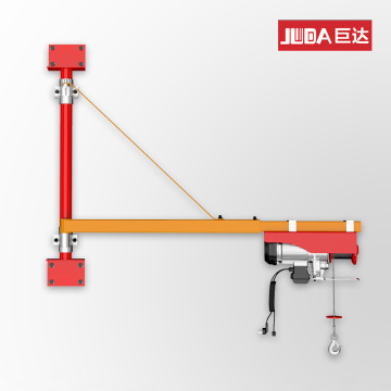 巨达 电动葫芦遥控器无线小吊机手动电动跑车180度立柱式旋转支架