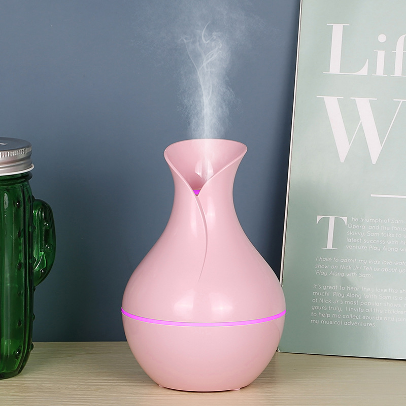 Factory Wholesale Small Vase Humidifier Aroma Diffuser Portable USB Car Air Conditioner Humidifier Mini Humidifier