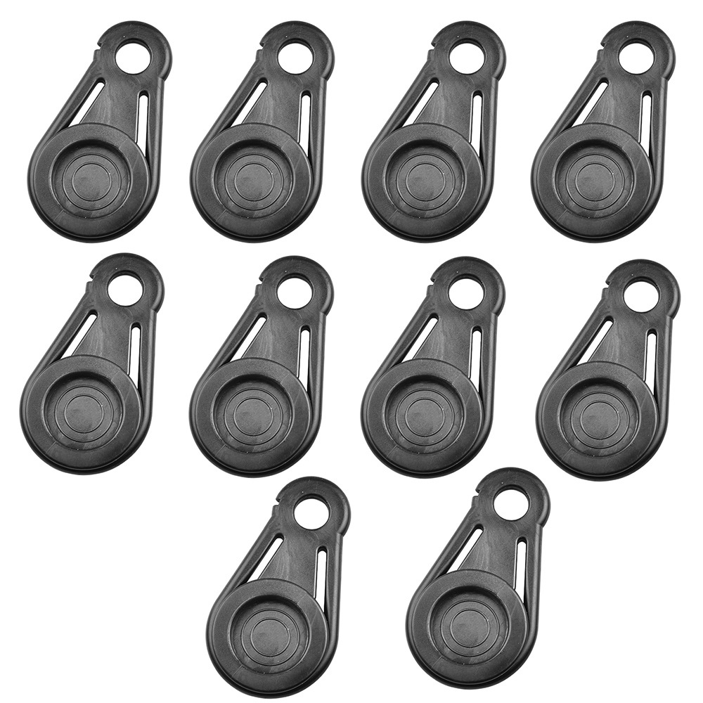 户外登山帐篷塑料夹防雨篷布固定扣分体式可移动卡口夹捆绑拉绳扣