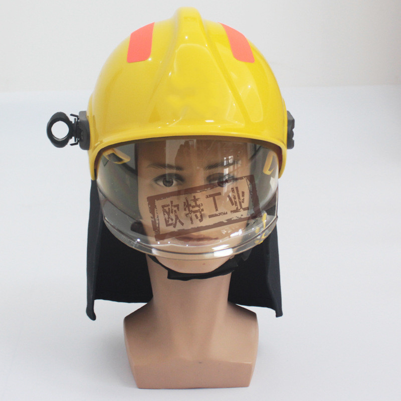 符合国家ga44-2015《消防头盔》标准要求,提供国家消防装备质量监督