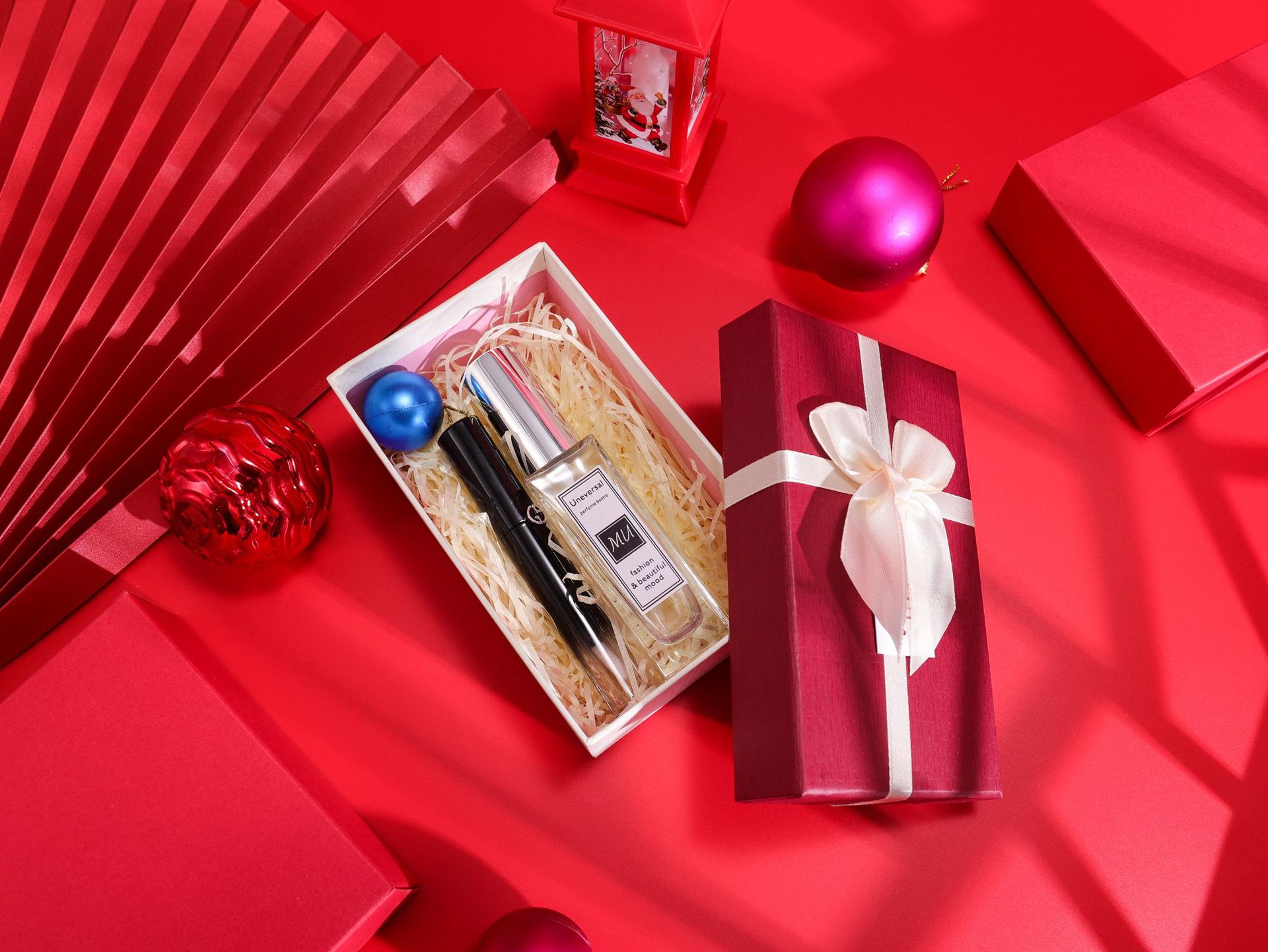 蒂芙蓝教师节香水唇膏礼物包装盒护手霜礼盒化妆品口红香水礼盒