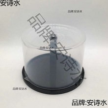 光盘收纳盒丁桶50片装塑料胶桶透明保护盒子VCD/DVD收纳碟片12CM