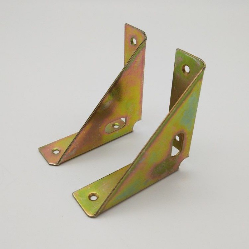 拐角支架加厚三面固定角码角铁家具床角码床床角撑床用角码连接件