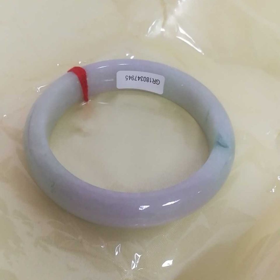 精品a货翡翠春彩手镯 圈口52-59有证书终身保a女友礼物长辈礼物