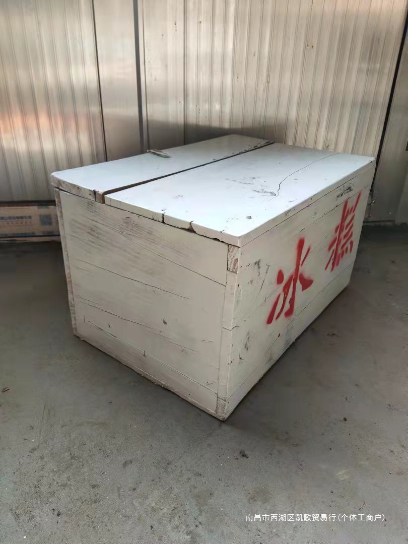 农村道具冰棍老式冰糕箱80后怀旧老物件摆件旧物件古董收藏老箱子