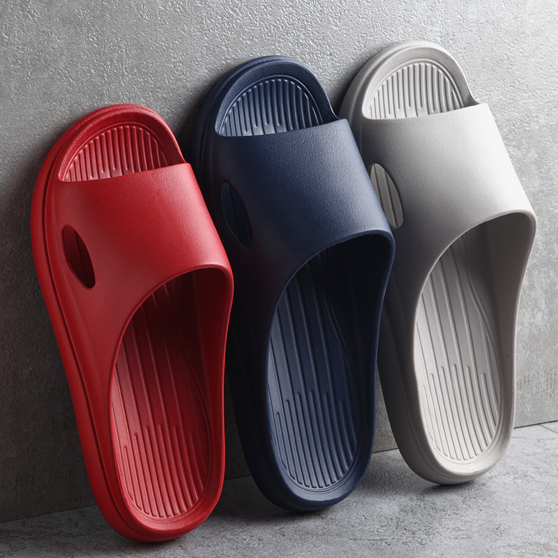 Women's Slippers Male Bathroom Bath Non-Slip Household Guest Slippers Summer Indoor and Outdoor Eva Slippers Wholesale