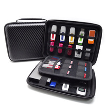 厂家EVA硬皮质收纳包 U盘U盾包 证件卡包 电子数码收纳盒配件包
