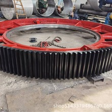 展鹏机械2.8米铸钢，耐磨使用寿命长的烘干机大齿轮