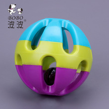 波波BOBO 宠物用品 塑料球 宠物玩具猫狗玩具发声响铃塑料球