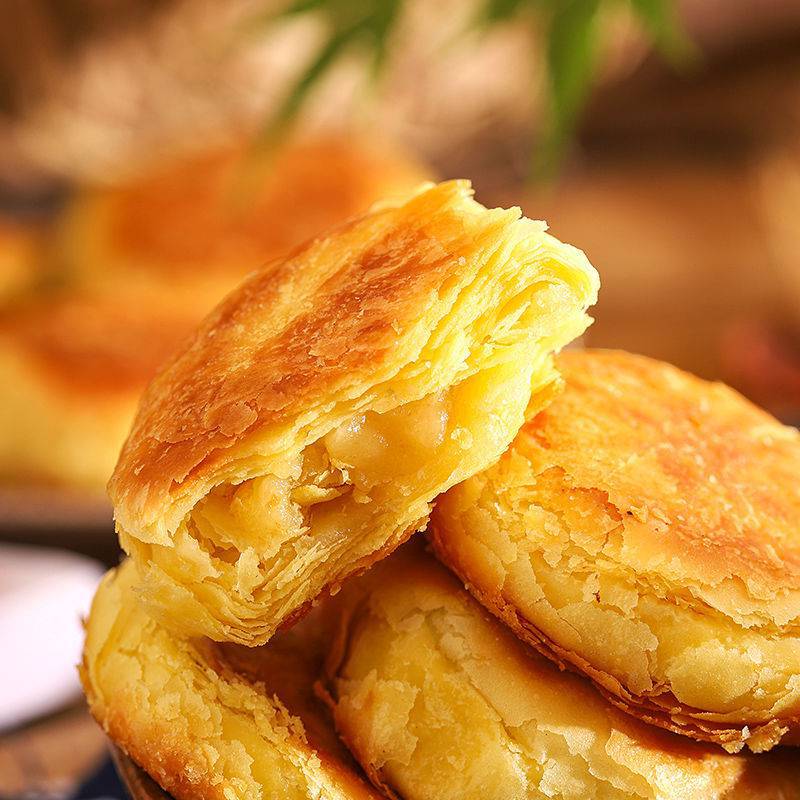 东北特产传统酥饼即食怀旧小吃休闲零食点心传统糕点手工制作批发