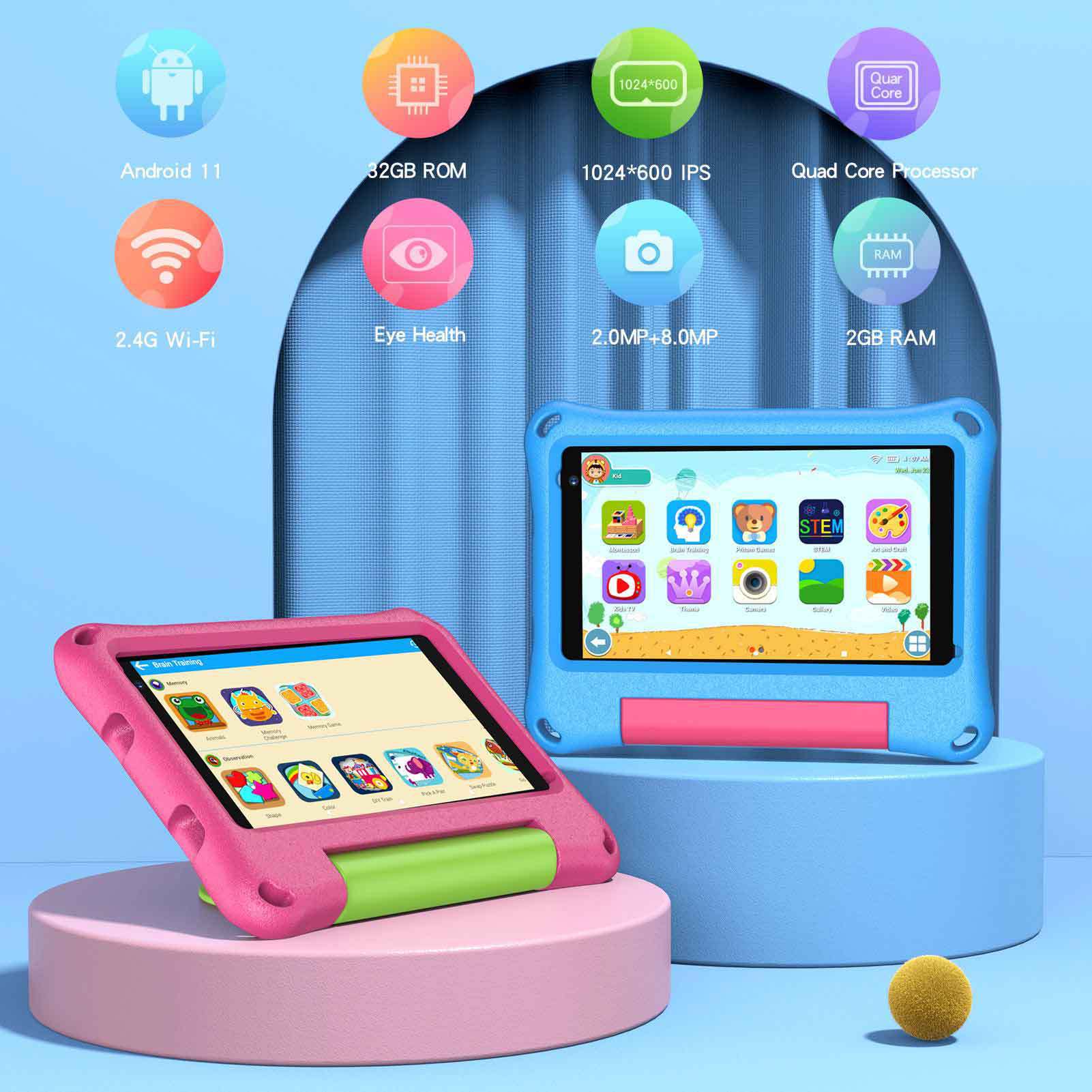 Android Export Tablet Pc外贸平板电脑Eyes Protection Kids Tab