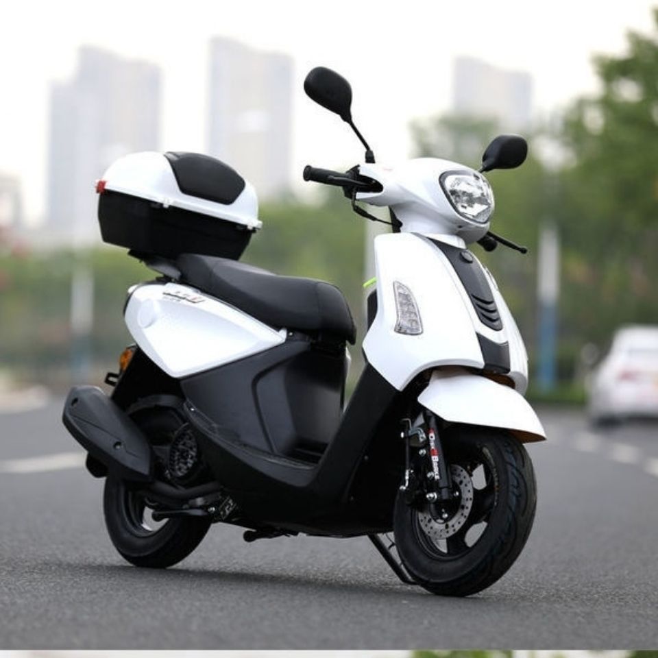 全新巧格i国四燃油踏板车jog摩托车100cc125cc汽油车外卖省油上牌