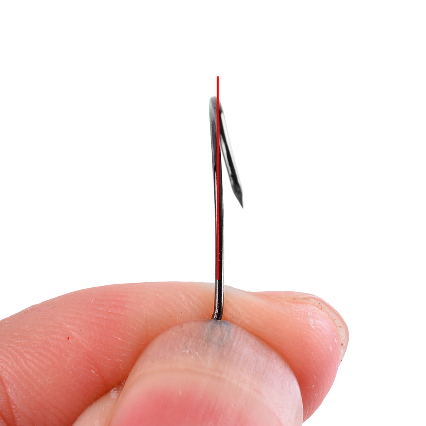 钓虾钩 河虾钩 青虾龙虾钩有倒刺 盒装细丝钩 钓虾专用钩渔具