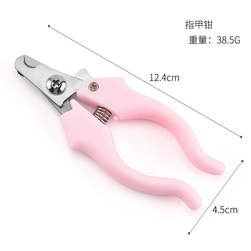 Factory Wholesale Pet Nail Clipper Stainless Steel Straight Head Nail Clippers Dog Cleaning Beauty Tools Scissors