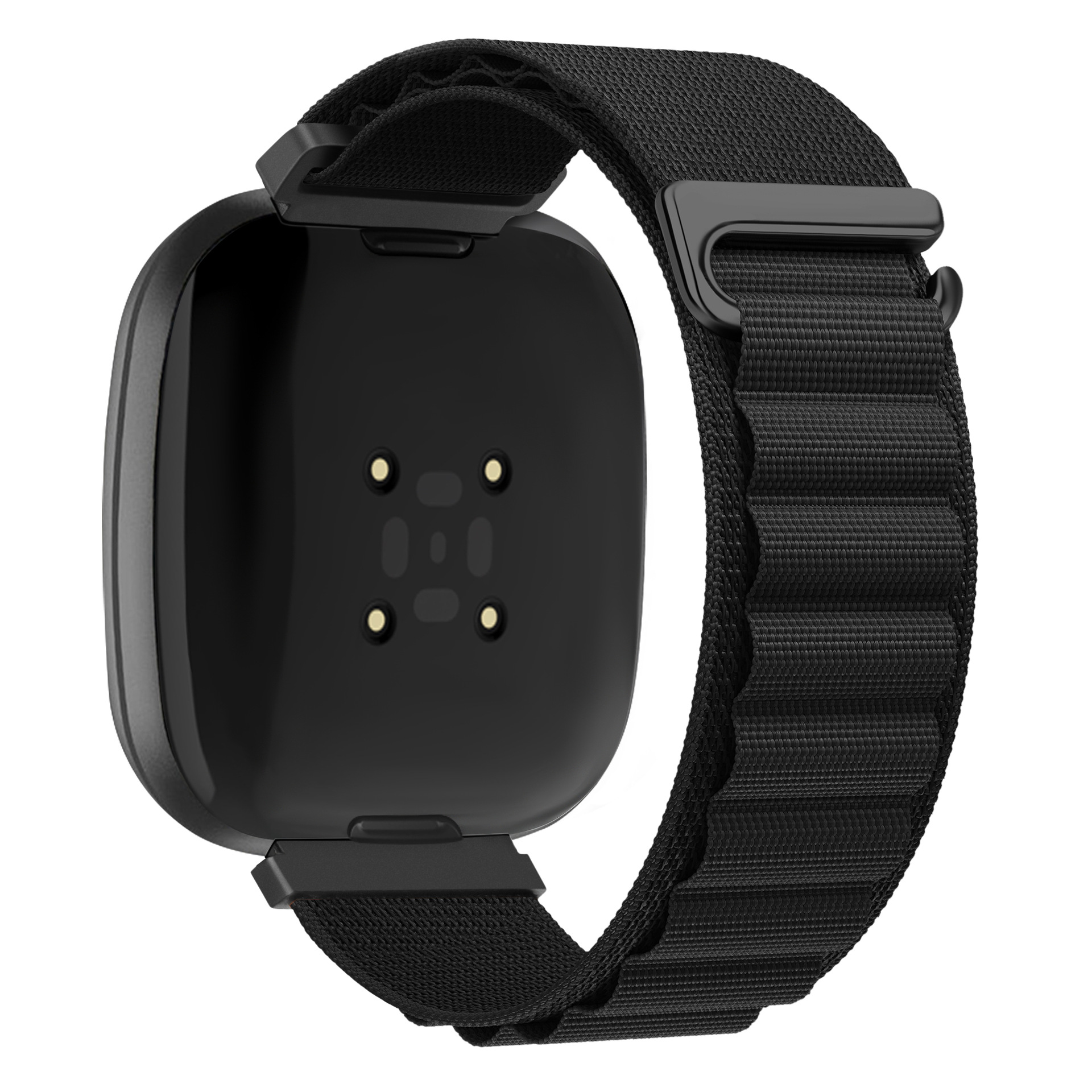 适用fitbit versa3/4/sense表带高山改款编织回环versa2/1表带