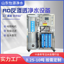 大型RO反渗透净水设备0.25吨压力罐纯水机器直饮去离子水处理设备