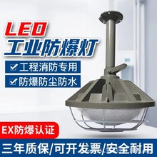 LED防爆灯 厂房工矿灯 车间仓库吊杆式三防 防水隔爆型led地雷灯