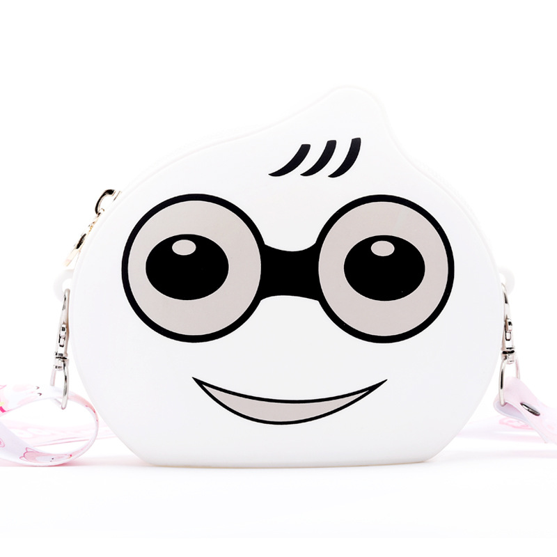 新品可爱大眼睛小黄卡通零钱包钥匙包硬币包学生儿童收耐包零钱包