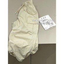 夏季韩国童装男童工装裤2023儿童裤子洋气薄款休闲裤男童长裤