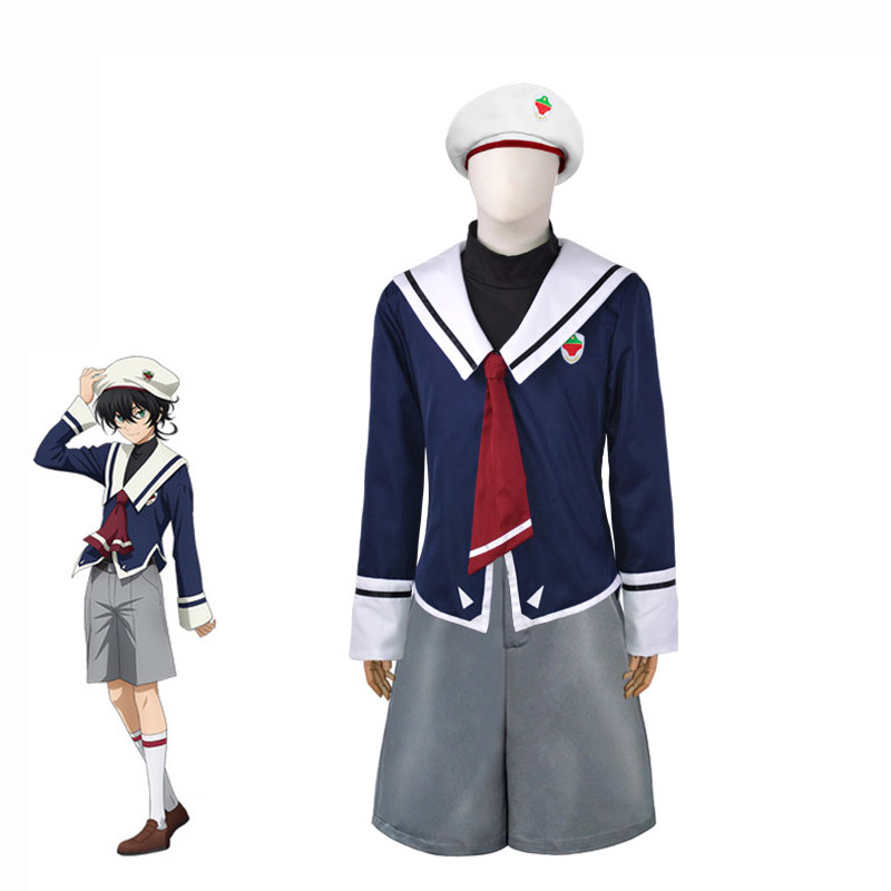 动漫sk8 the infinity无限滑板cos服 知念实也cosplay服装厂家