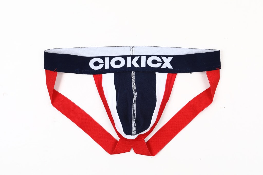 gay同志欧美外贸性感低腰男士内裤 全棉提臀 拼条双丁字裤e061