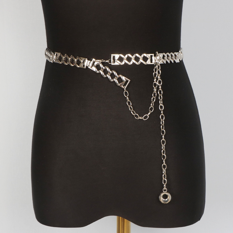 腰链女金属光身洋气装饰搭配连衣裙牛仔裤毛衣大衣简约腰带身体链