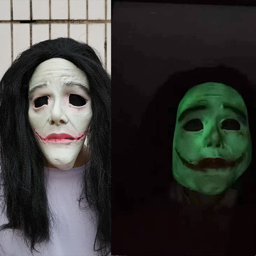 万圣节恐怖道具鬼屋密室逃脱npc装扮贞子男女鬼脸cospaly头套面具