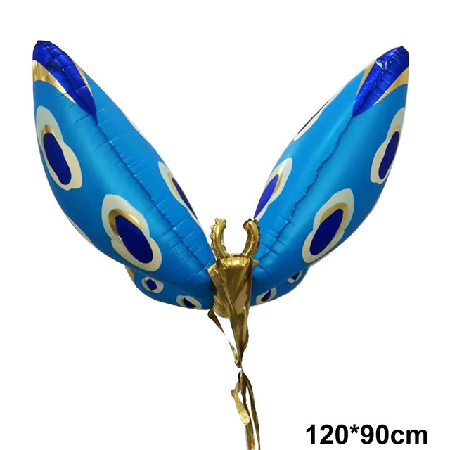 Xiaohongshu Forest Inflatable Butterfly Wings Balloon Back Decoration Little Fairy Birthday Party Photo Props Outdoor Toys