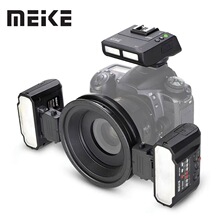 美科MK-MT24N适用尼康相机无线引闪双头微距摄影小型引闪器闪光灯