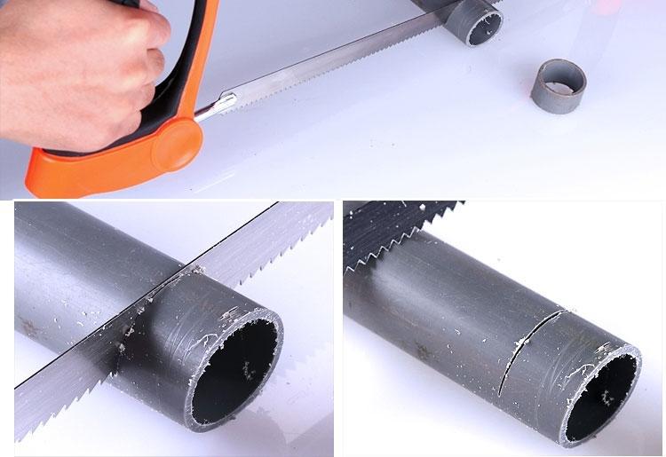 拉花钢锯架双面强力锯子钢锯片切割线锯条钢锯条木工手用双金属