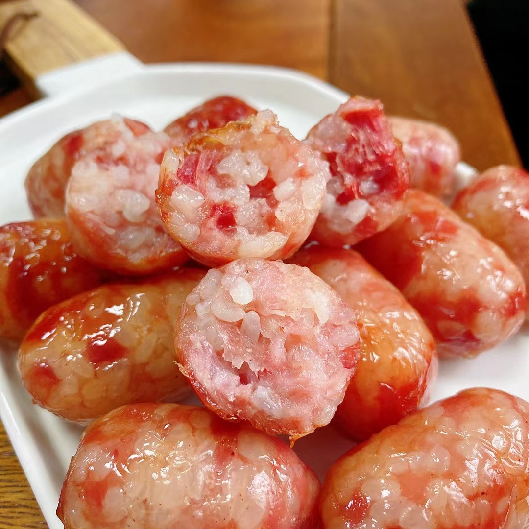 268克糯米肠糯米肉肠香肠烤肠米肠台湾烤肠糯米香肠火山石地道肠